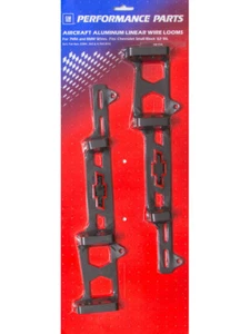 Proform Black Crinkle Wire Looms Sbc Fit 1959-1986. 7-8Mm Wire Pair (141-714) - Picture 1 of 12