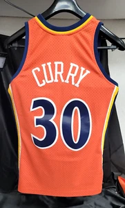 Golden State Warriors Stephen Curry 30 Mens Mitchell & Ness Rookie Jersey sz M - Picture 1 of 5