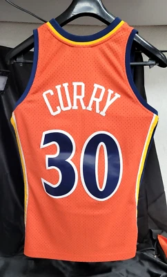 Golden State Warriors Stephen Curry 30 Mens Mitchell & Ness Rookie Jersey sz M - Image 1 of 4