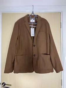 Folk Herren Thornton Blazer Rust Melango Large Brandneu - Bild 1 von 11