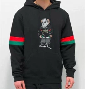 Rare DGK Fierce Men’s Hoodie Size Large Black Sweatshirt Pullover Embroidered - Picture 1 of 1