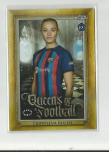 2022-23 Chrome UEFA Women's Champions League FRIDOLINA ROLFO Queens of Football - Zdjęcie 1 z 1