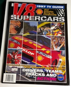 V8 Supercars 1997 TV Guide Australian Touring Car Championship Brock Holden Ford - Picture 1 of 1