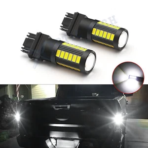 Bombillas de reversa LED blancas 3157 para Dodge Ram 1500 2500 2003-06 - Imagen 1 de 10