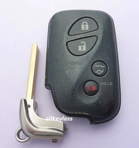 OEM 2010-2019 LEXUS GX460 smart keyless entry remote key fob WORN HYQ14ACX - Picture 1 of 6