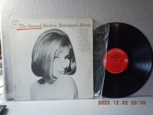 STREISAND,BARBRA Vinyl lp...THE SECOND ALBUM...COLUMBIA...VG/VG+...'63 - Picture 1 of 2