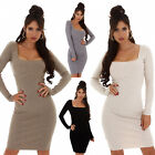 Suit IN Women's Sweater Tight Elegant Dress Glamor Long Sleeve Sexy New