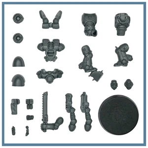 Jump Pack Intercessors - Jump Pack Intercessor C - Space Marines - Warhammer 40K - Picture 1 of 14