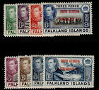 FALKLAND ISLANDS - South Georgia GVI SG B1-B8, complete set, M MINT. Cat 24.