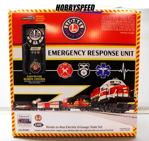 LIONEL EMERGENCY RESPONSE LIONCHIEF TRAIN SET BLUETOOTH 5.0 O GAUGE 2223040 NEW - Picture 1 of 11