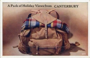 GEDRUCKTE NEUHEIT AUSZUG POSTKARTE "EINE PACKUNG URLAUBSANSICHTEN VON CANTERBURY", KENT - Bild 1 von 3