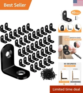 Starke Edelstahl L Halterung - robuste Eckstrebe - DIY Vorteilspackung - Bild 1 von 9