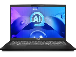 Portátil - MSI Modern 15 H AI C1MG-026ES, 15.6 " Full-HD, Intel® Core™ Ultra 7 - Imagen 1 de 11