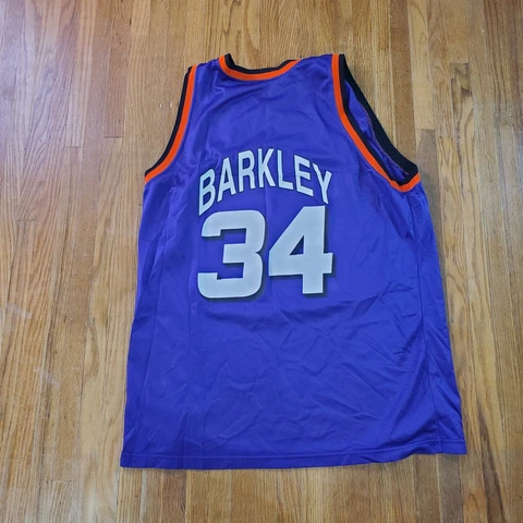 Vintage Champion Charles Barkley Phoenix Suns Jersey Size 48 Cover