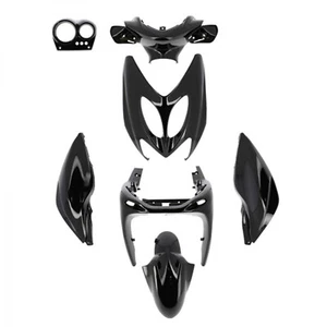 CARROSSERIE SCOOTER TUN'R KIT ADAPT. NITRO / AEROX ->2013 NOIR PEINT (7 PIECES) - Photo 1/1