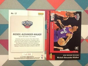 Nickeil Alexander-Walker RC Pelikane RISING STARS ALL 2019/2020 Panini INSTANT - Bild 1 von 1