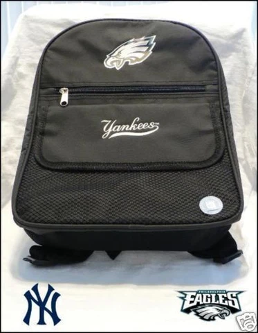 NEW YORK YANKEES AND EAGLES SMALL GAME BAG NEW RARE Cover