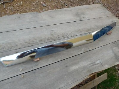 Guarnição de painel de cabeçalho Cadillac 1977 - 1979 Deville Fleetwood OEM acabamento de metal cromado - Imagem 1 de 4