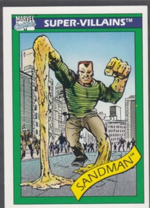 1990 Impel Marvel Universe #66 SANDMAN - Super-Villains - Marvel Comics - Mint - Picture 1 of 2