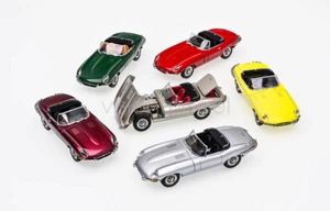 GFCC 1:64 1961 E Type Roadster Convertible Sports Diecast Metal Car - Bild 1 von 28
