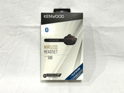 JVC KENWOOD KH-M500-B Single Ear Head Set Wireless Bluetooth Black - Image 1 of 4