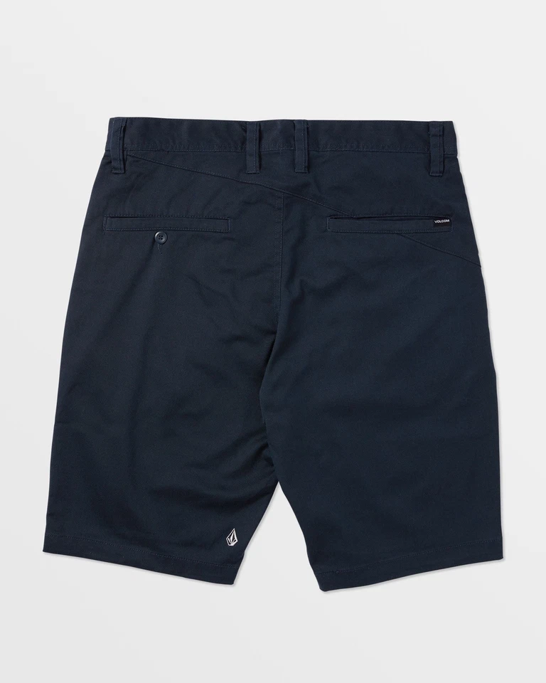 Volcom Frickin Modern Stretch Chino Shorts 28–36 Navy Smart Skate Casual Shorts - Image 1 of 4