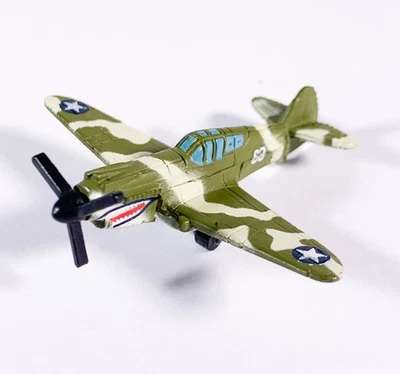 Micro Machines Military P-40 Warhawk Fighter Aircraft WWII Galoob LGTI - Image 1 of 4