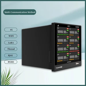 4G Multi  Kanal Papierloser Recorder Datenlogger Touchscreen Analog Signal Input - Bild 1 von 8