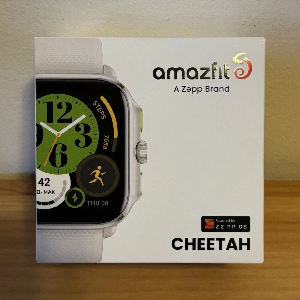 Amazfit Cheetah Lightweight Running Bluetooth iOS Android Smart Watch New Rare - Image 1 of 4
