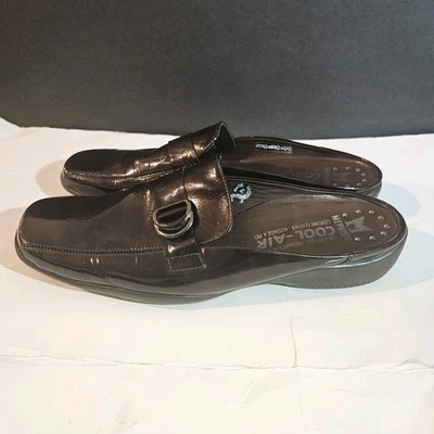 Mephisto Cool Air Genuine Leather Loafer Mule Slip-On Shoes Women’s Size 9 EUC  - Image 1 of 4
