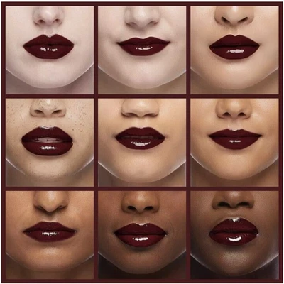 Brillo de labios Rimmel Stay Plump, volumen de ciruela agridulce 841 y alto brillo Foto 1 de 4