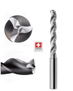 Schweizer DIXI SPIRALBOHRER TF Vollhartmetall VHM 6,6 MM 3-flötig SPEZIALBOHRER Nr309 - Bild 1 von 12