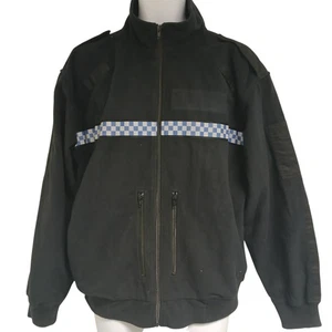 Chaqueta polar Windstopper Ex policía reflectante radio bucle negro seguridad porelle - Imagen 1 de 9