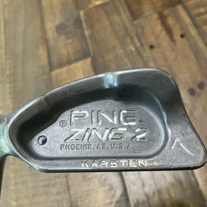 Ping Zing 2 Individual 7 Iron Black Dot Graphite Stiff S LH Left-Hand - Picture 1 of 9