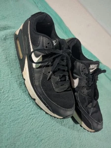 Nike Air Max 90 Damen-Laufschuhe schwarz Schnürschuhe Low-Top CQ2560-001 Größe 10 - Bild 1 von 7