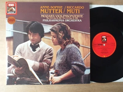 Anne-Sophie Mutter / Riccardo Muti / Mozart - Violinkonzerte  LP   Vinyl:  mint- - Bild 1 von 3