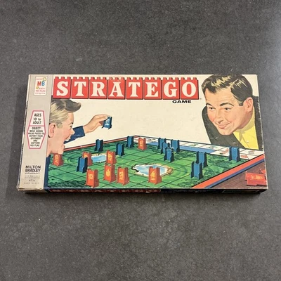 Stratego - Milton Bradley - Board Game #4916 - Vintage 1961 - Complete - Image 1 of 4