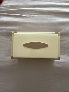 Jonathan Adler Tissue Box Acryl weiß - Bild 1 von 4