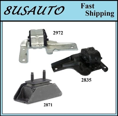 Montaje de motor y transmisión 3 piezas apto para Ford F-250 1997-1999 4,6 L 4x4 - transmisión automática Foto 1 de 4