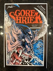 Wow!  1990 GORE SHRIEK Vol.2 No.2 Horror Comic, Tom Skullen/Fantaco - Bild 1 von 11