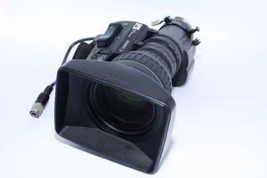 Canon J15ax8B4 IRS SX12 BCTV Zoom Lens F1.7 8-120mm 2/3" B4 Mount - Picture 1 of 14