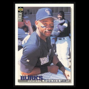 Ellis Burks #447 1995 Upper Deck Collectors Choice Colorado Rockies Baseball MLB - Picture 1 of 3