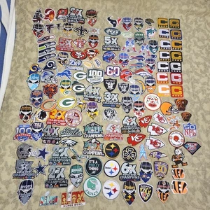 NFL NATIONAL FOOTBALL LEAGUE TEAM EMBROIDERED PATCHES/YOU PICK ANY 5 - Picture 1 of 7
