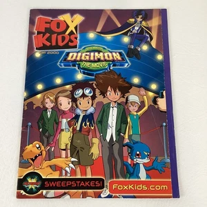 Fox Kids Magazine Fall 2000 Vintage Complete Digimon The Movie Issue #40 Y2K - Picture 1 of 7