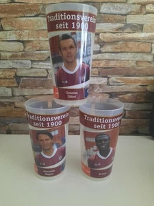 3 tazas de estadio 0,4 L 1.FC Kaiserslautern Traditionsverein desde 1900 Fanbecher - Imagen 1 de 17
