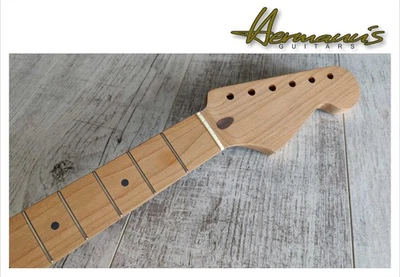 ST one piece Roasted Maple Neck, Black Dots, 21 Frets, unfinished,  Nr. SUF 01 - Bild 1 von 4