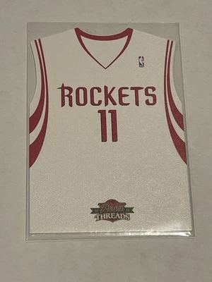 2010-11 Panini Threads Yao Ming #17 Home Jersey Die Cut Houston Rockets  - Image 1 of 4