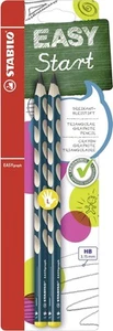 STABILO EASYgraph - Ergonomic Graphite Pencil - Left-Handed - Pack of 2 - Petro - Picture 1 of 9