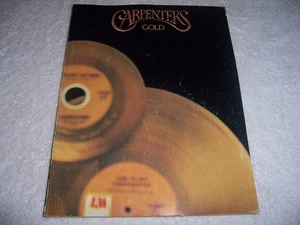 Carpenters Gold pb songbook piano guitar chords music - Foto 1 di 5