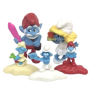 Lote de 5 juguetes Happy Meal de McDonalds Happy Meal Pitufo Pitufo Pitufo Figura Inteligente - Imagen 1 de 13